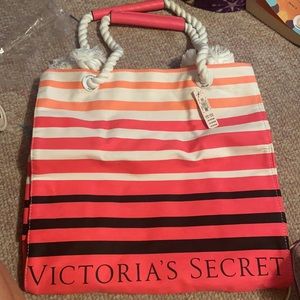 NWT Victoria Secret pink tote bag